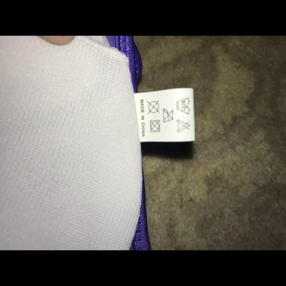 Blue-ish Purple One Piece Swimsuit - Picture 4 of 4